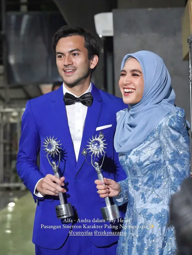 Syifa Hadju dan Cut Syifa di Ajang Penghargaan SCTV Award 2024. [dok. SCTV Award 2024]