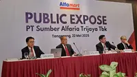 PT Sumber Alfaria Trijaya Tbk (AMRT), pengelola Alfamart akan membagikan dividen sebesar Rp 1,4 triliun. Hal tersebut terungkap pada Publik Expose hasil Rapat Umum Pemegang Saham Tahunan (RUPST), Kamis (22/5/2025).