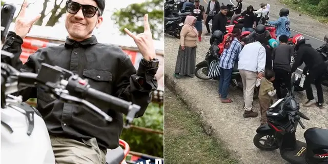 Kronologi Desta Jatuh dari Motor saat Touring di Lombok, Ini Penyebab dan Kondisinya