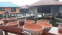 Gerabah di Kampung Abar Sentani, Kabupaten Jayapura. (Liputan6.com/Hari Suroto/Katharina Janur)