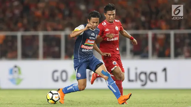 Babak Pertama, Arema FC Tahan Persija