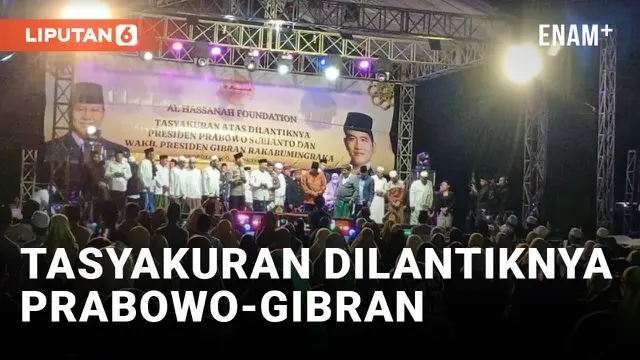 Prabowo-Gibran Dilantik, Ratusan Kyai di Probolinggo Gelar Tasyakuran