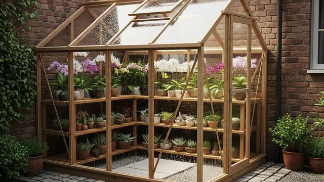 Ide Kebun Rumah Kaca Sederhana di Lahan Sempit