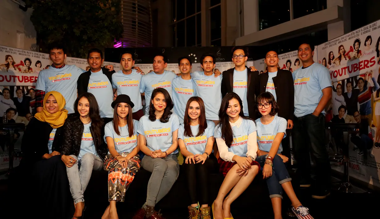 Foto Preskon Film Youtubers (Wimbarsana/bintang.com)