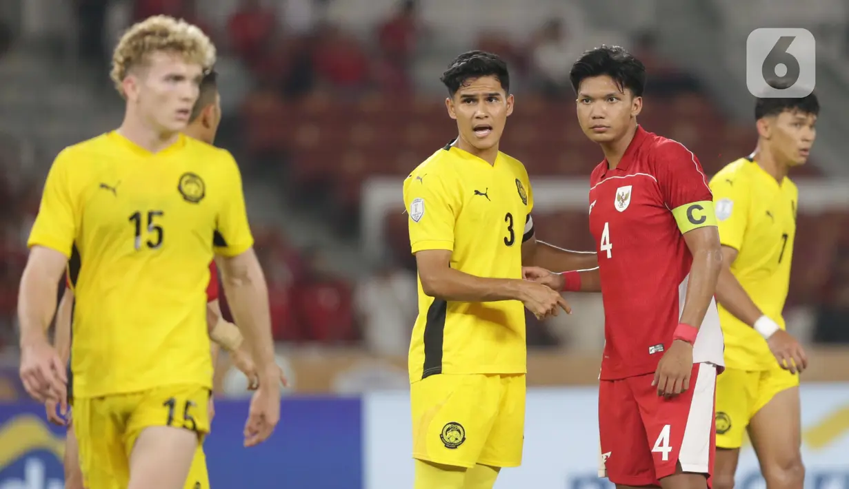 Sementara Malaysia bermain lebih pragmatis. (Liputan6.com/Helmi Fithriansyah)