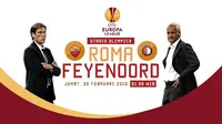 Roma vs Feyenoord (Liputan6.com/Sangaji)