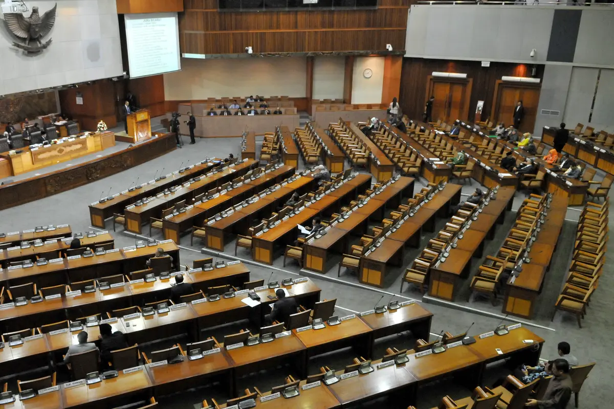 20150701-Sidang Paripurna UP2DP-Jakarta-Bangku Kosong