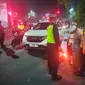 Polrestabes Surabaya patroli skala besar dalam rangka keamanan dan ketertiban jelang 1 Muharam atau 1 Suro. (Istimewa)