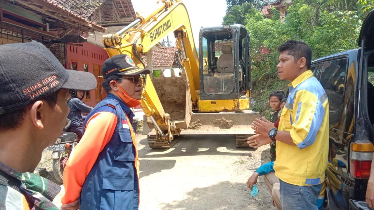 Masa tanggap darurat penanganan longsor di Kutabima, Cimanggu, Cilacap, Jawa Tengah diperpanjang 14 hari. (Foto: Liputan6.com/BPBD Cilacap)