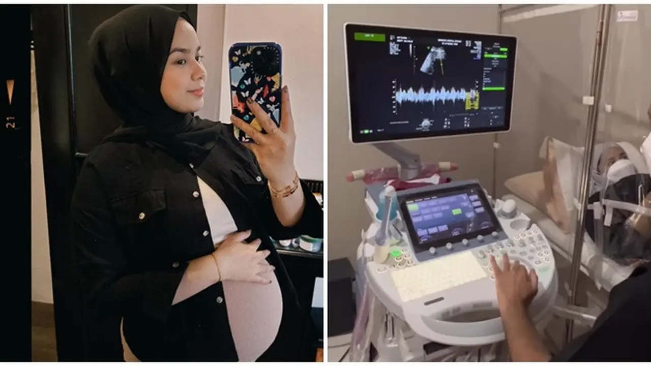 Kabar Hamil Baru Diungkap, Ini 6 Momen Asri Faradila Istri Megantara Cek Kandungan