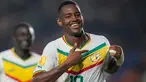 Pemain Senegal, Idrissa Gueye merayakan golnya ke gawang Polandia pada laga lanjutan penyisihan Grup D Piala Dunia FIFA U-17 di Stadion Si Jalak Harupat, Bandung, Jawa Barat, Selasa, 14 November 2023. (AP Photo/Achmad Ibrahim)