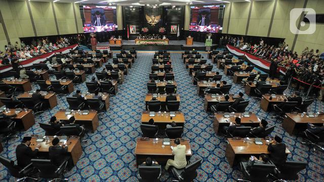 Sah, 5 Pimpinan DPRD DKI Jakarta Resmi Dilantik