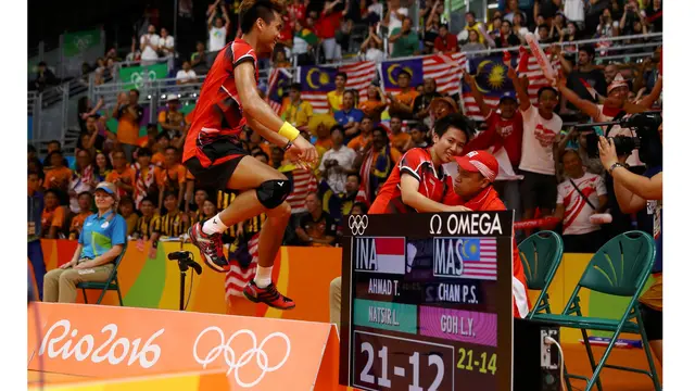 Tontowi Ahmad/Liliyana Natsir, Olimpiade Rio 2016, Medali Emas Bulutangkis