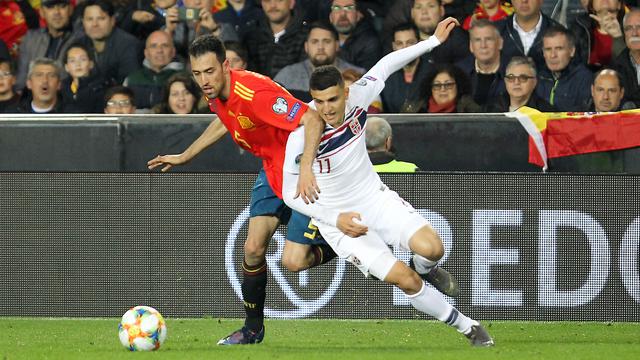 Spanyol Menang Tipis Atas Norwegia di Kualifikasi Euro 2020