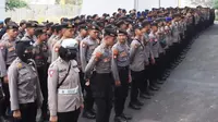 Polda Jatim menyiapkan 350 polisi untuk menjadi steward Piala Dunia U-17 di Stadion GBT Surabaya. (Istimewa)