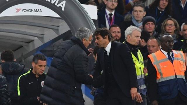 Jose Mourinho dan Antonio Conte