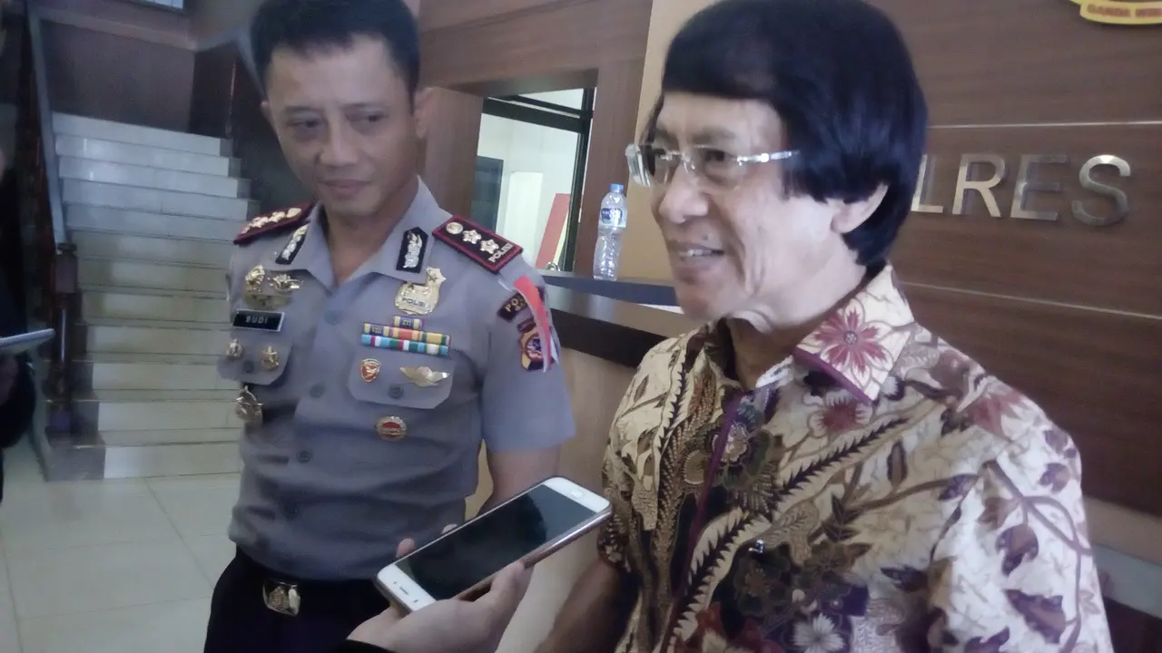 Kak Seto didampingi Kapolres Garut AKBP Budi Satria Wiguna