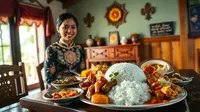 Nasi Rames Adalah Hidangan Khas Indonesia yang Menggugah Selera