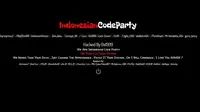 Tampilan situs web Sari Roti yang diretas hacker. Dok: Istimewa