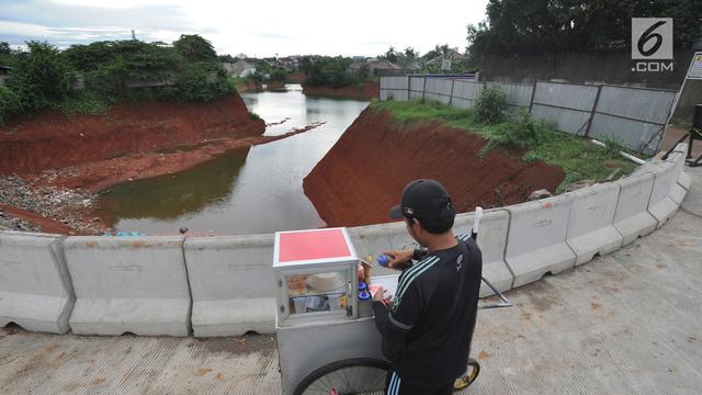 Mangkrak, Proyek Tol Cinere-Serpong Jadi Tempat Pemancingan