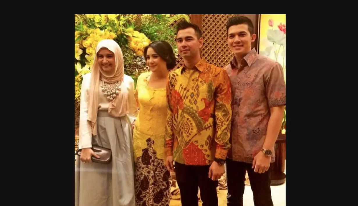 Rencananya, setelah lamaran Raffi akan menggelar pernikahan pada 17 Oktober 2014 mendatang (Instagram)  