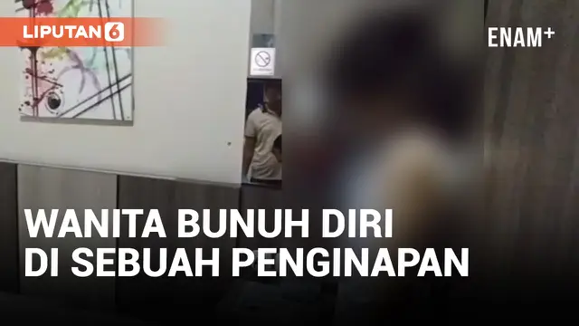 VIDEO: Seorang Wanita Ditemukan Tewas Bunuh Diri Tergantung di Sebuah Penginapan