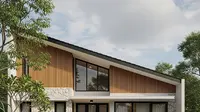 7 Inspirasi Rumah 1 Lantai dengan Atap Miring Satu Sisi, Desain Modern dan Estetik