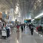 Suasana Bandara Internasional Soekarno Hatta (Soetta). (Liputan6.com/Pramita Tristiawati)