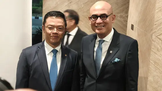 Sugiono Titip Pesan ke Arrmanatha Nasir Usai Dilantik Jadi Menlu