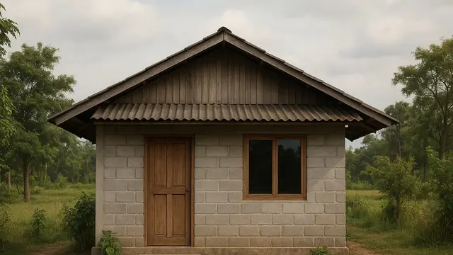 7 Gambar Rumah Sederhana Budget Minim di Desa, Tetap Nyaman dan Estetik