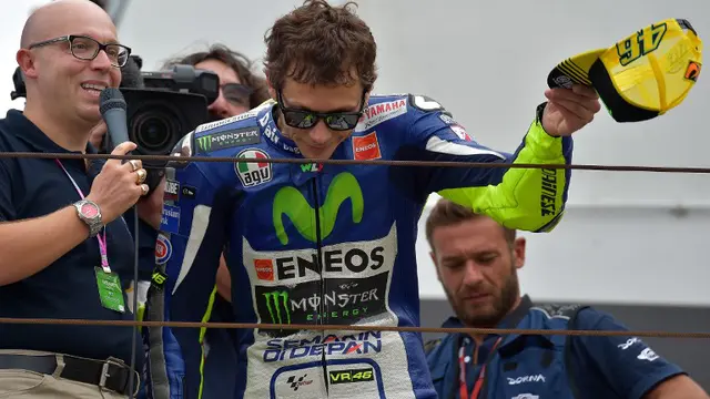 Valentino Rossi (AFP PHOTO / VINCENZO PINTO)