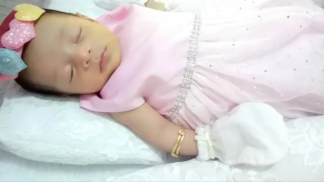 6 Potret Gemas Baby Qhaira, Putri Meidian Maladi 'Suara Hati Istri'