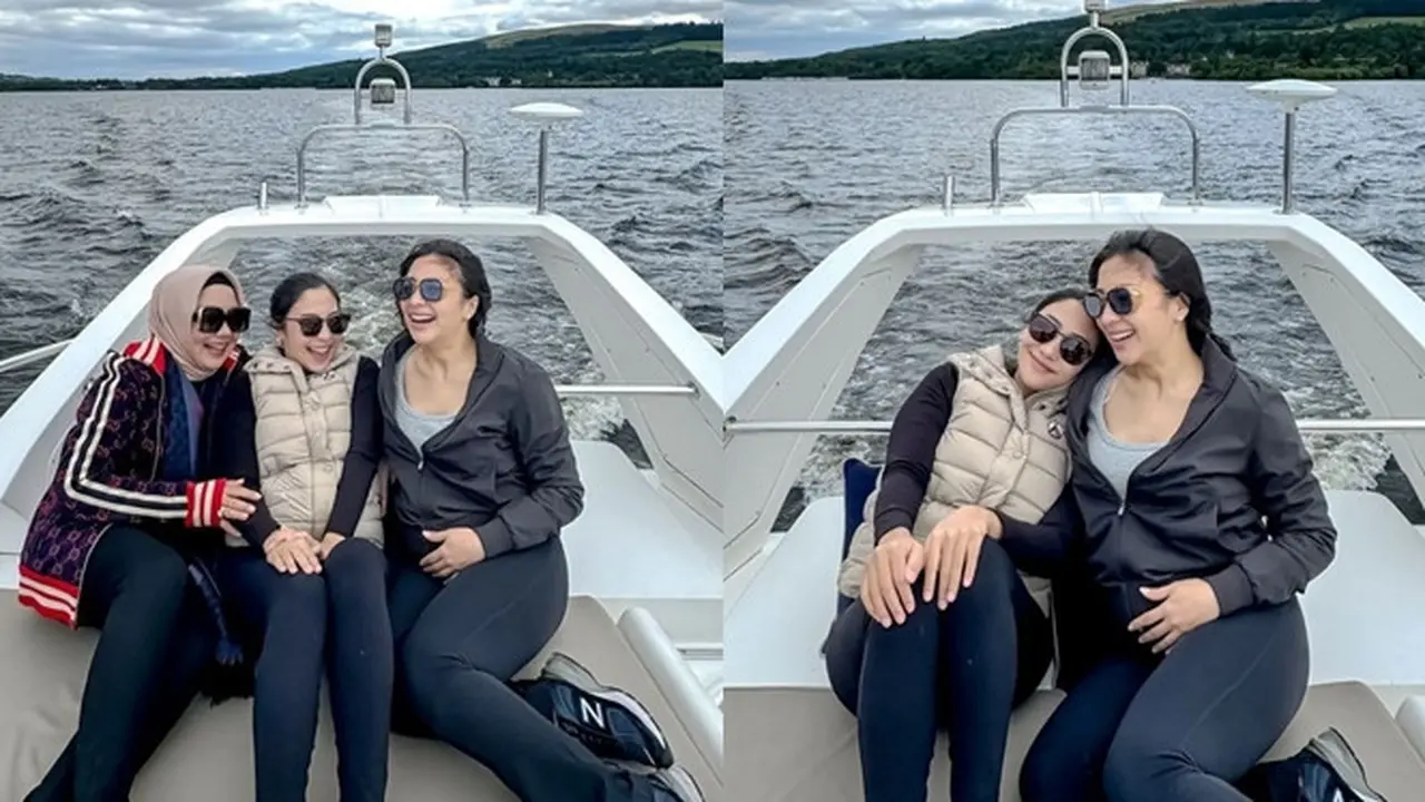 7 Potret Winona dan Nikita Willy Baby Moon Bareng Keluarga ke Inggris