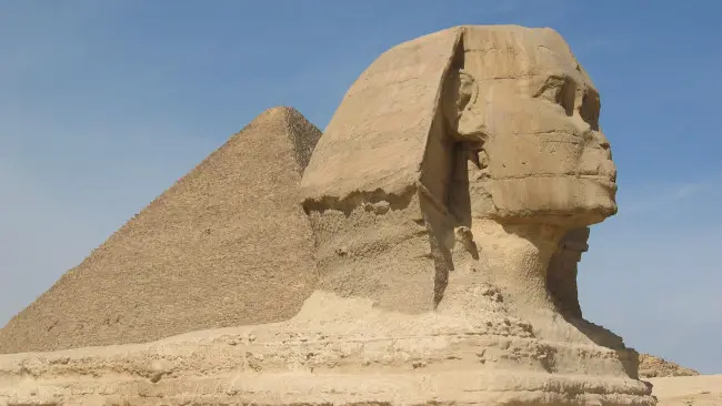 Hidung patung Sphinx di Mesir dicopot dengan pahat, bukan ditembak meriam Napoleon. (Sumber Pexels)