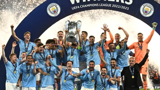 Manchester City juara Liga Champions 2022/2023