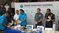 Barang bukti narkoba yang disita BNN. (Merdeka.com/Nur Habibie)