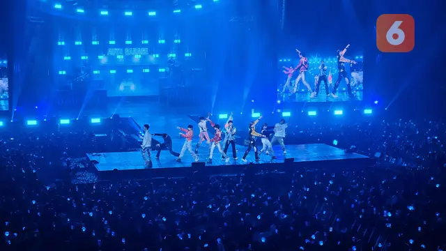 Lagu Baru Yoshi TREASURE "STUPID" Disambut Histeris di Konser Jakarta (Foto: Aditya Eka Prawira/Liputan6.com)
