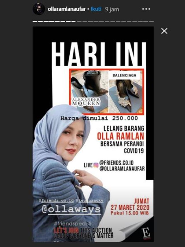 6 Seleb yang Rela Lelang Barang Pribadi Demi Perangi Corona COVID-19