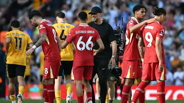 Liverpool vs Wolves, Premier League