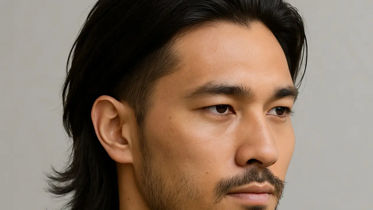 Model Rambut Pria Panjang Tipis Samping