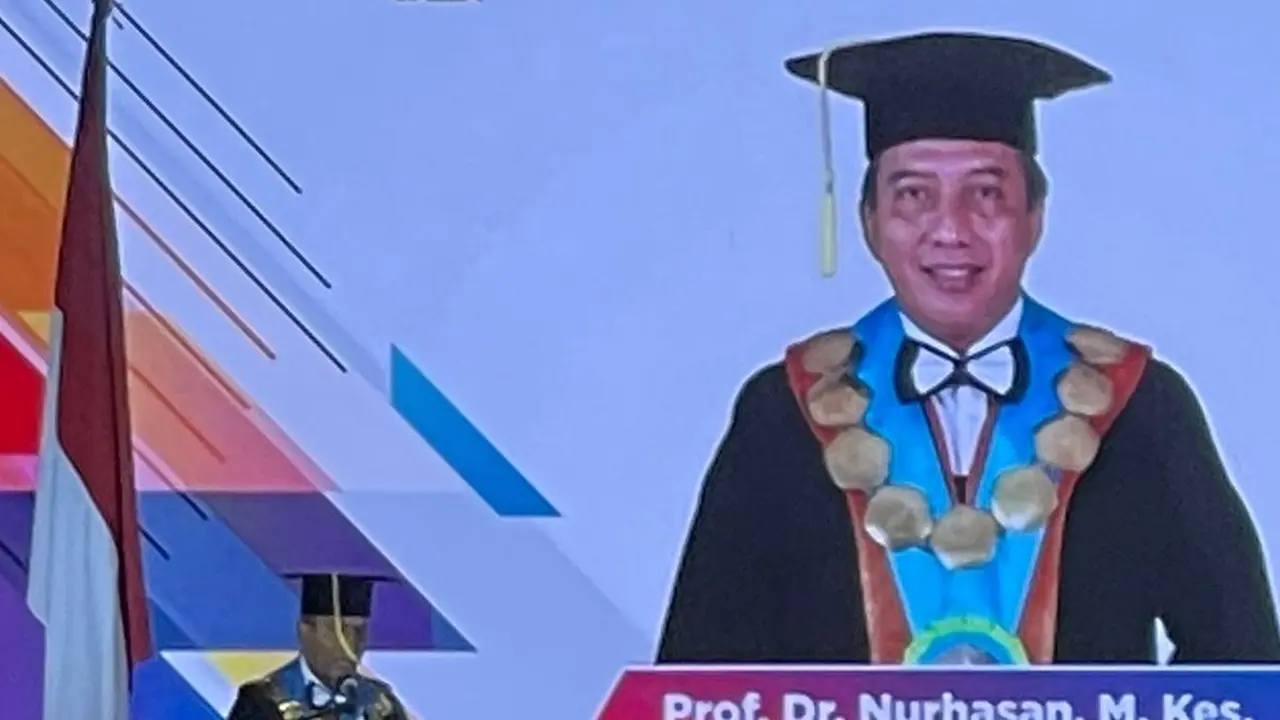 Rektro Unesa Nurhasan. (Dian Kurniawan)