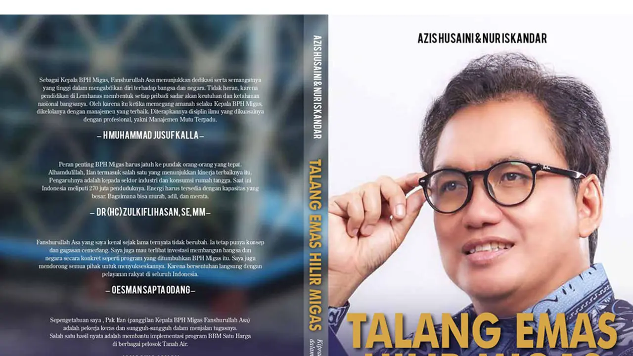 Fanshurullah Asa Luncurkan Dua Buku Selepas Emban Tugas sebagai Kepala BPH Migas