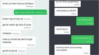 7 Chat Alasan Batalkan Pesanan Ojek Online Ini Bikin Ngakak
