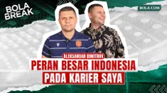 Aleksandar Dimitrov kembali ke Jakarta bersama Bulgaria di FIFA Series 2026. Dalam Bola Break, ia mengenang Piala Asia 2007, memuji perkembangan Timnas Indonesia, serta membahas pemain muda dan target timnya di turnamen ini.