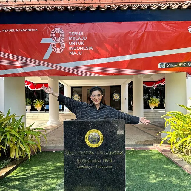Telah Dikukuhkan, Ini 6 Potret Ashanty Resmi Jadi Mahasiswa S3 Universitas Airlangga
