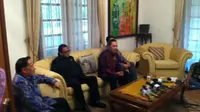 Pimpinan MPR temui BJ Habibie (Liputan6.com/ Putu Merta Surya Putra)