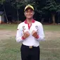 Muhammad Naufal Ramadhan, anak Wali Kota Tasikmalaya, juga berjuang mendapatkan satu tempat pada Paskibraka 2017 tingkat nasional.