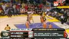 LA Lakers unggul 2-0 atas Phoenix Suns dalam final playoff Wilayah Barat. Game kedua Lakers menang atas Suns dengan skor 124-112.