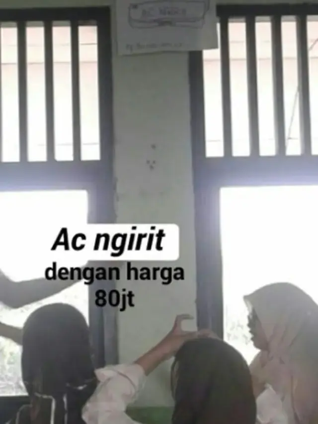 6 Potret AC Low Budget Ini Bikin Ngakak, Sensasi Dinginnya Berbeda