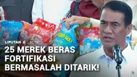 Kementan Ungkap 25 Merek Beras Fortifikasi Diduga Tak Sesuai Standar